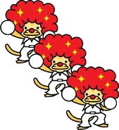 The Clappy Trio GBA.png (112 KB) Artwork from Rhythm Tengoku