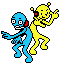 Sprites from Rhythm Heaven