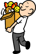 Employee Eek! A Spider.png (172 KB) Artwork from Rhythm Heaven Megamix