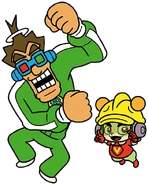 Artwork from WarioWare Gold