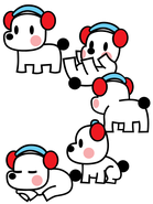 Artwork from Rhythm Tengoku