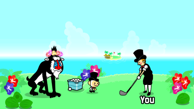 hole in one rhythm heaven