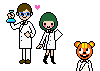 Love Lab Reseachers.png (2 KB) Sprite from Rhythm Heaven
