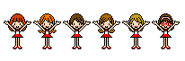 Sprites from Rhythm Heaven