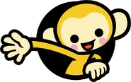 Small Monkey.png (321 KB) Artwork for Monkey Watch from Rhythm Heaven Fever