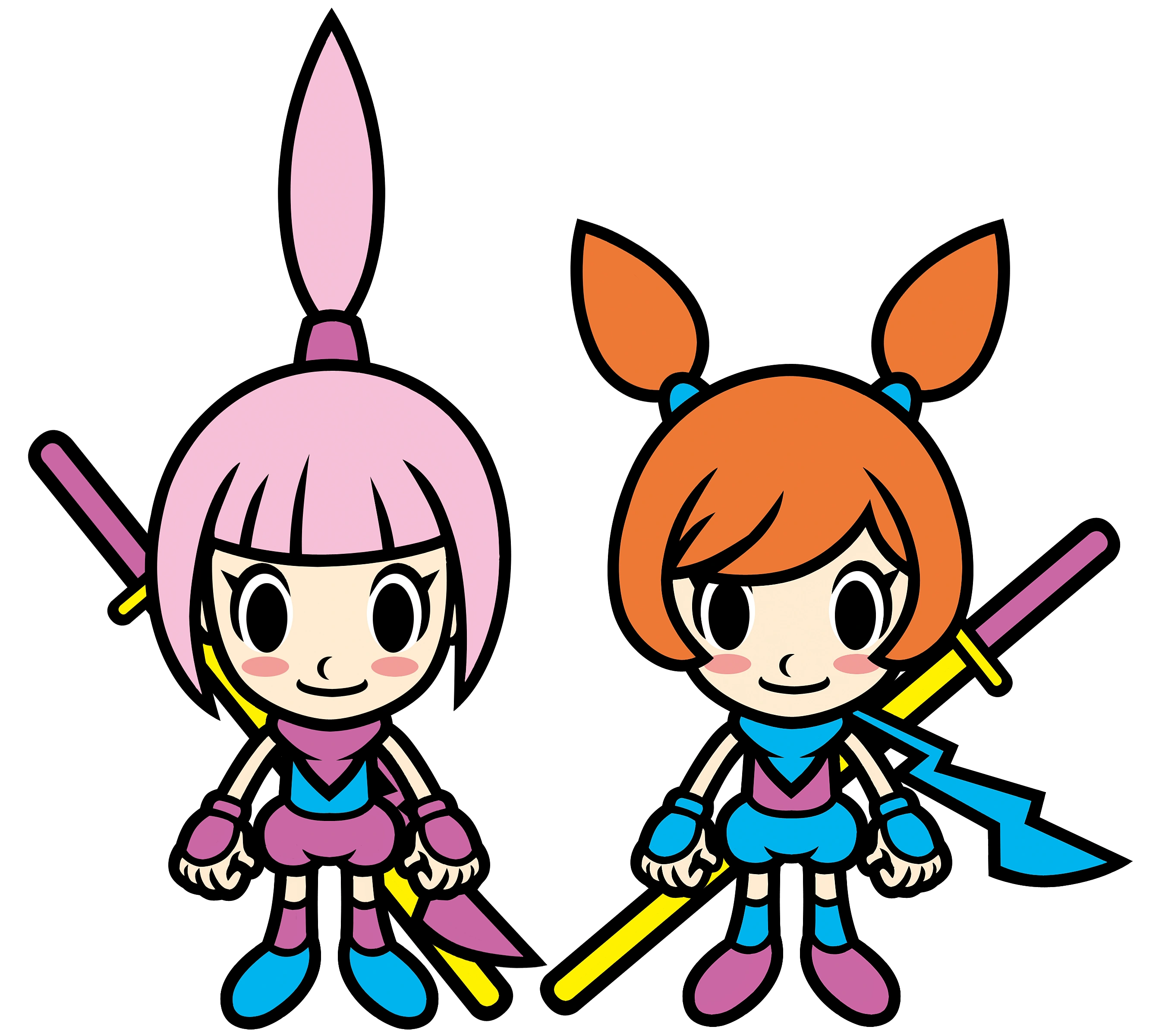 Kat & Ana | Rhythm Heaven Wiki | Fandom