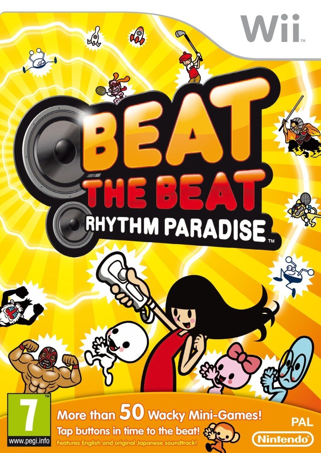 Rhythm Paradise, Nintendo DS, Jogos