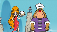 Cameo in Young Cricket's Character Trailer for WarioWare Gold