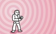 Screenshot 3DS Karate Man
