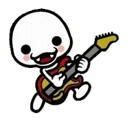 Artwork of Marshal from Minna no Rhythm Tengoku Zen Kyoku-shu and Minna no Rhythm Tengoku Zen Vocal-shu