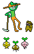 Sprite from Rhythm Heaven