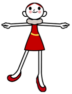 Sprite from Tap Trial 2, Rhythm Heaven Megamix