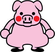 Tapping Pig.png (20 KB) Artwork of Buta-san in Remix 7 from Rhythm Tengoku
