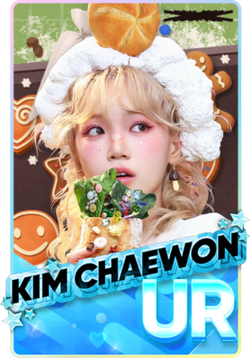 タレントカード LE SSERAFIM Rhythm Hive Chaewon& ALL set