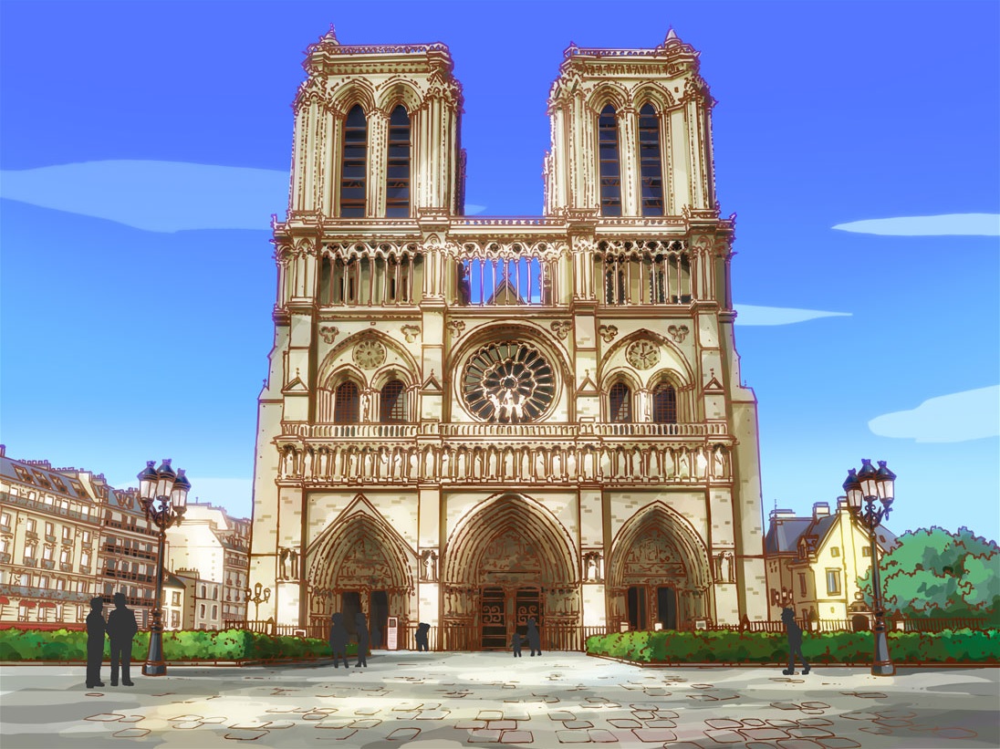 Notre Dame Cathedral | Rhythm Thief Wiki | Fandom