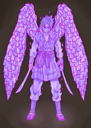 Sasuke perfect susano o armor by jmbfanart-d7v91vr