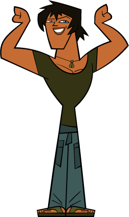 Justin Total Drama Wiki Fandom Powered By Wikia - Total Drama Island Tom,  HD Png Download - 400x1168 (#1285175) - PinPng