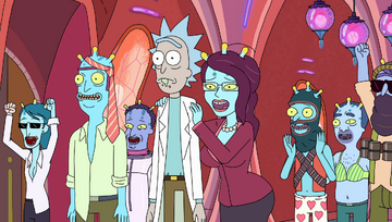 Karactermania Rick and Morty Psycho-Sacca Storm Karactermania Rick and Morty Psycho-Sacca Storm