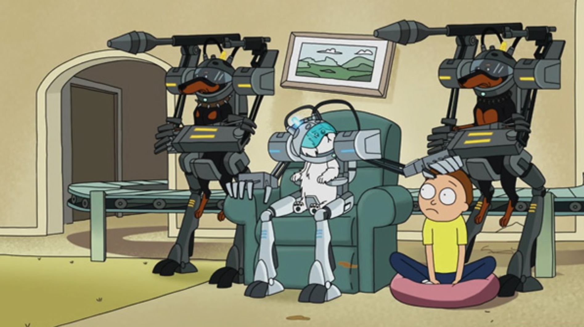 rick and morty episode 2 lawnmower dog rick and morty episode 2 lawnmower dog