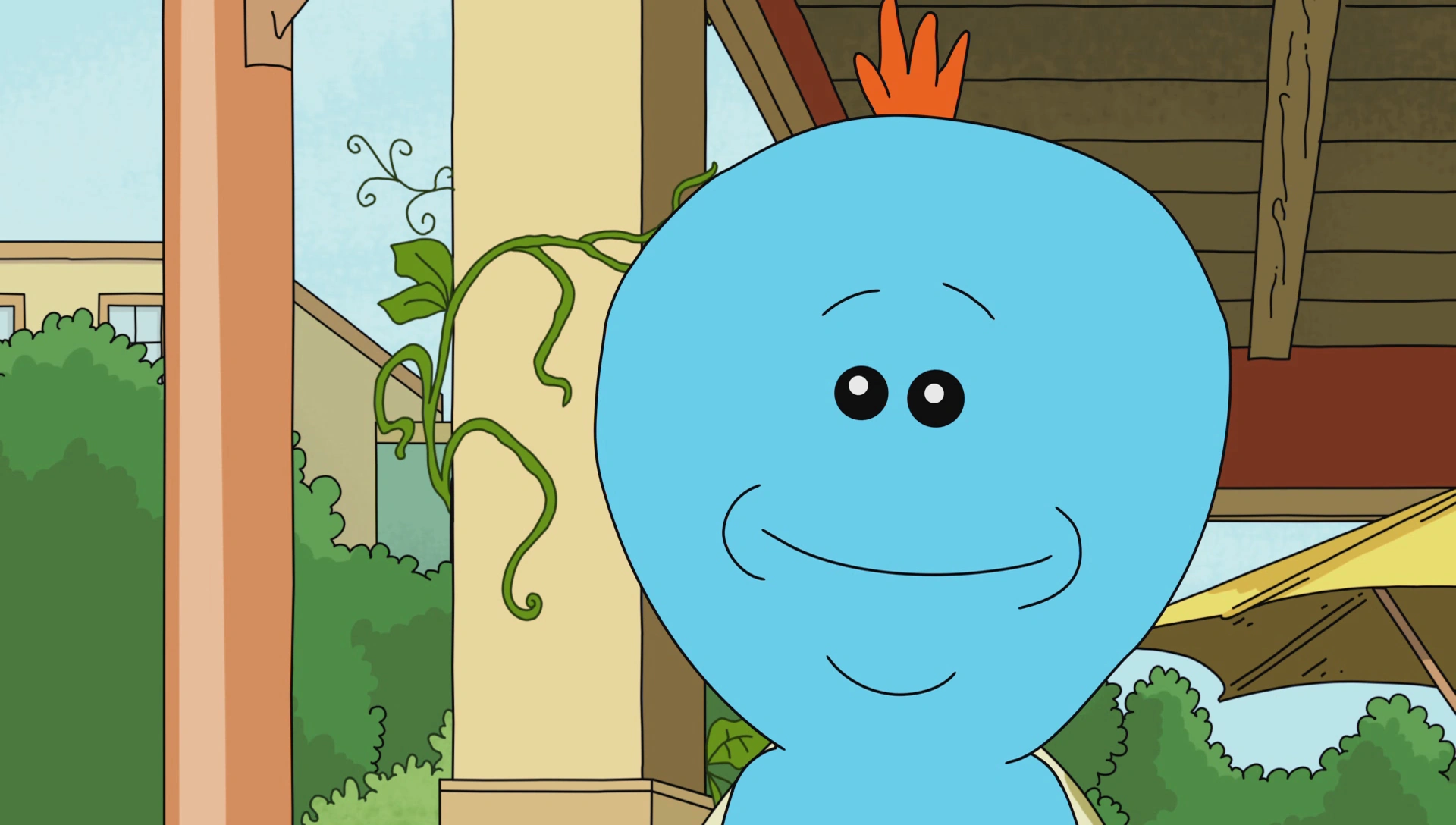 Angry golfing Meeseeks