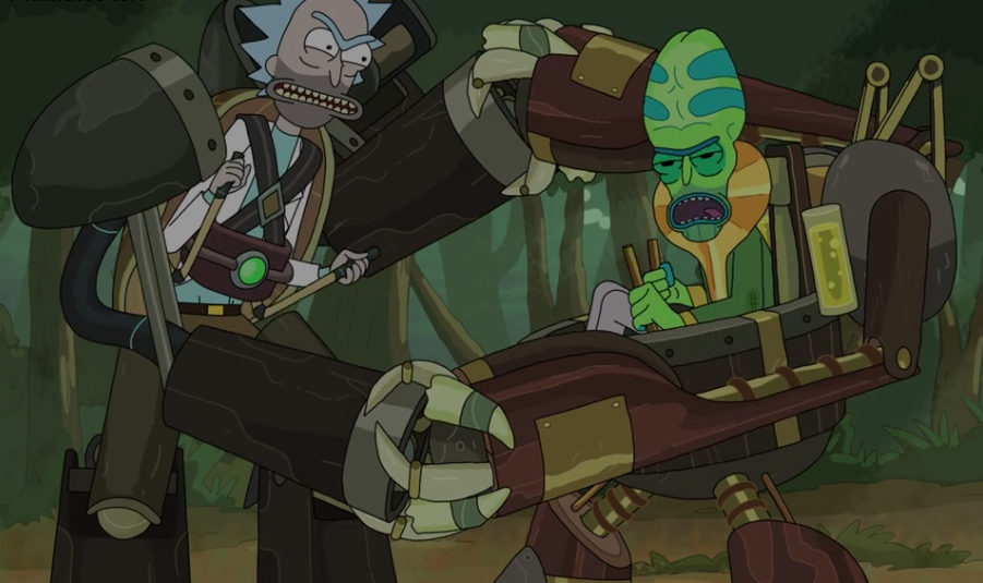 RICK & MORTY RICK VS ZEEP