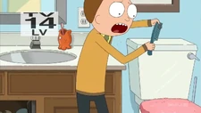Morty in the Bathroom.