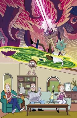  POSTER STOP ONLINE Rick and Morty - TV Show Poster/Print (UFO -  I Want to Believe) (Size 24 x 36) : Office Products