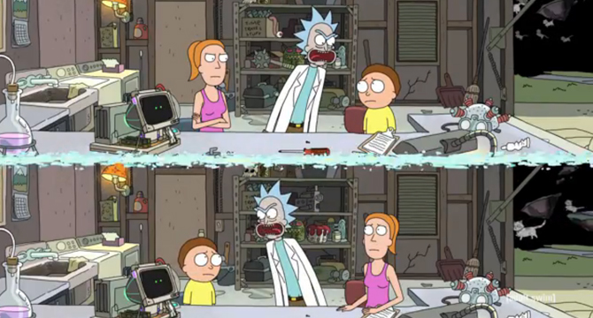 rick and morty episode 2 script