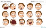 Morty - character expressions