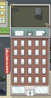 BlurtFeed office building on Earth