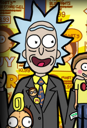 Salesman rick pocket mortys