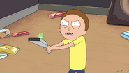 S2e5 morty scared and angry