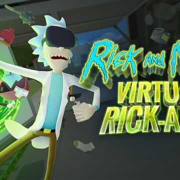 Rick And Morty Virtual Rick Ality Rick And Morty Wiki Fandom Here you can explore hq rick and morty transparent illustrations, icons and clipart with filter setting like size, type, color etc. rick and morty virtual rick ality