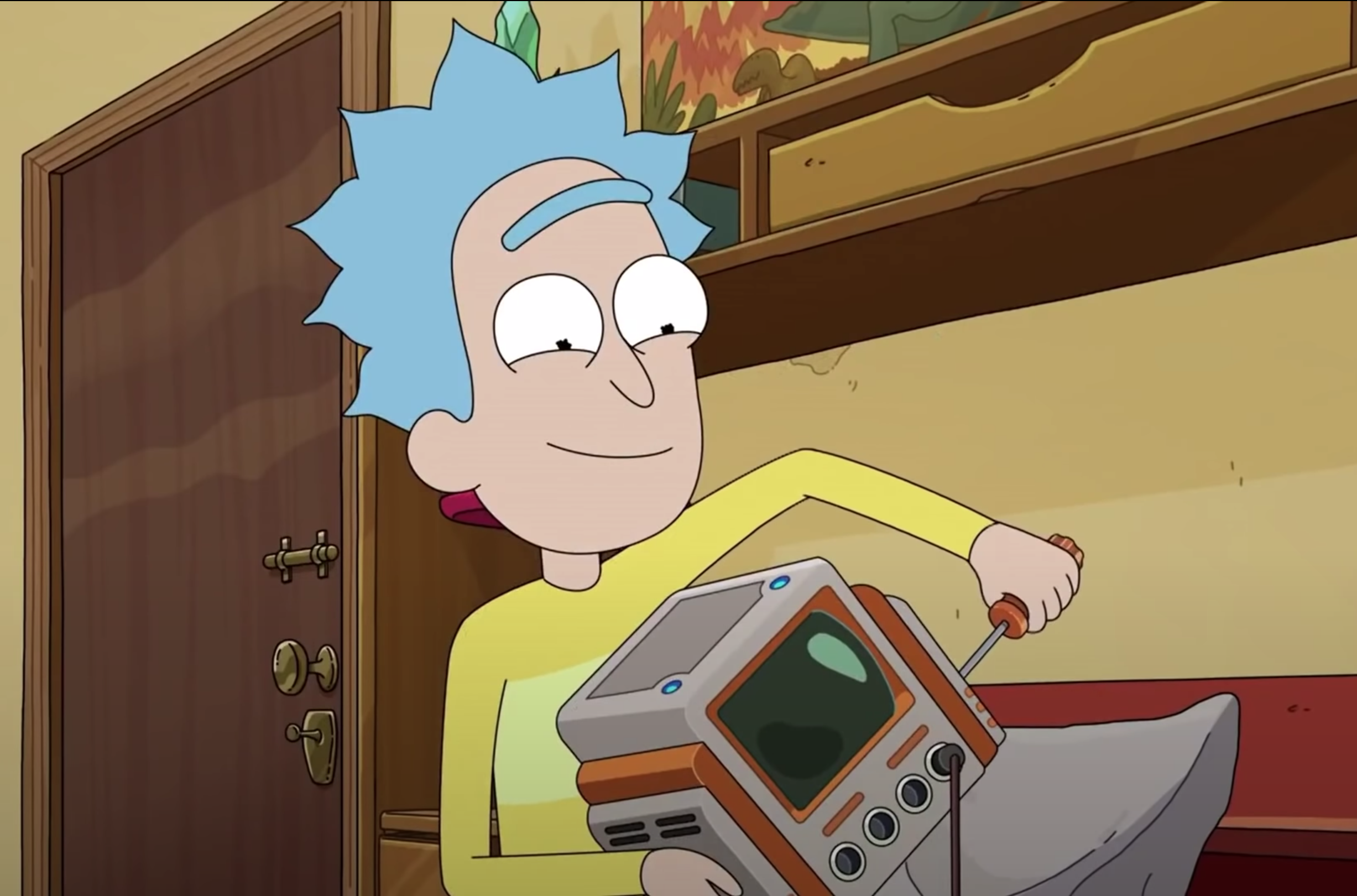 Stochastic Machine on X: Void Dimension Rick and Morty