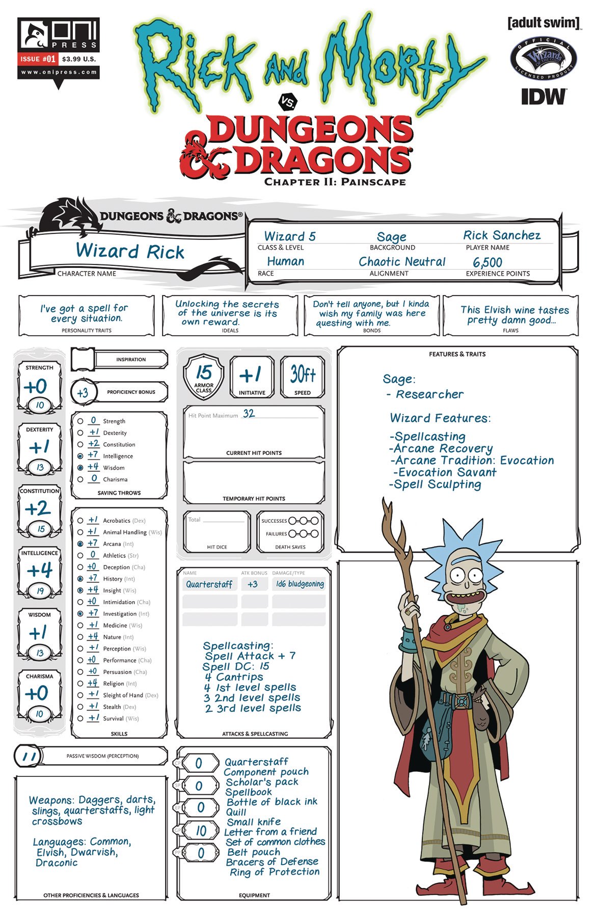 Rick And Morty D D Map Pdf Rick And Morty Vs. Dungeons And Dragons Ii: Painscape #1 | Rick And Morty  Wiki | Fandom