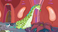 S2e3 traumatized giraffe