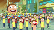 S3e7 Morty pride parade