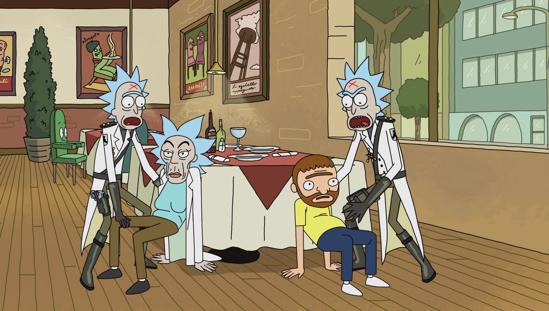 Woman Rick is a Rick character who appeared in the episode Close Rick-count...