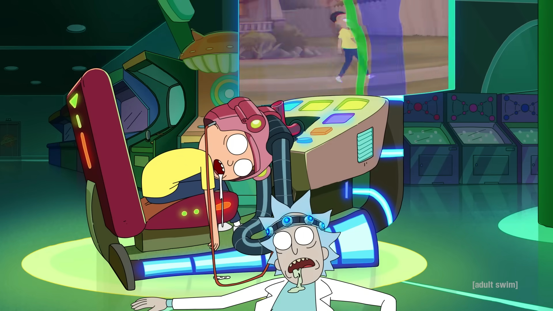 The Ricks were also using the love potion from Rick Potion #9 in order to  keep Jerrys and Beths together : r/rickandmorty