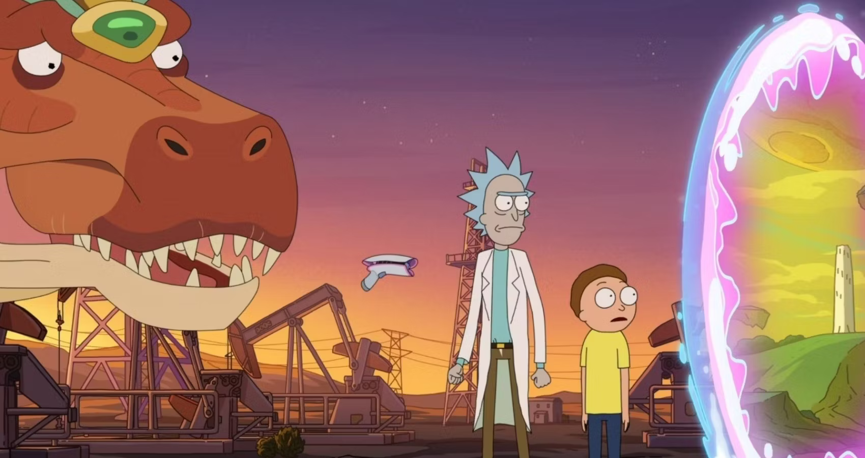 Sideshow Collectibles on X: Rick and Morty have taken portal