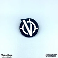 Vindicator's Logo - Rick and Morty Pin