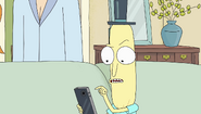 Mr. Poopybutthole with his phone