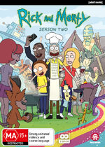 Rick and Morty S2 DVD