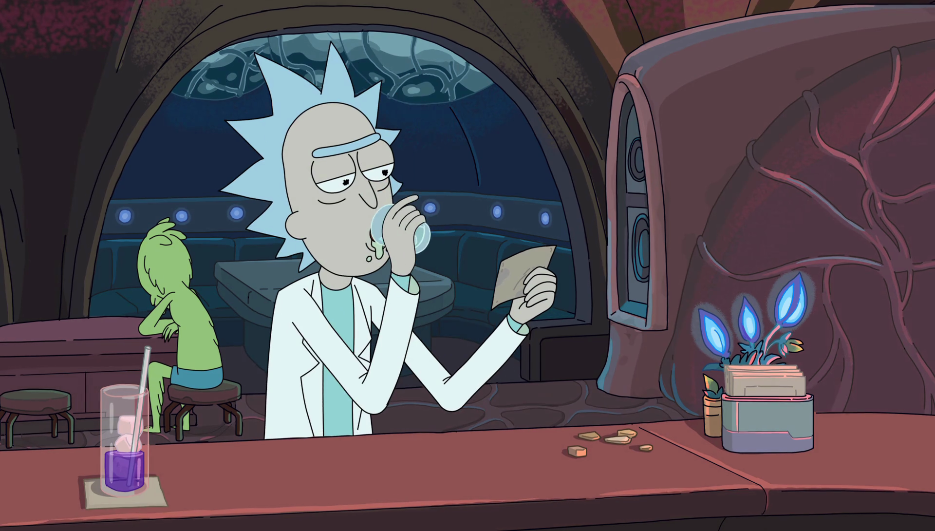 I'm surprised morty hasn't fallen to a pit of depression yet. Let's be honest, he's the one who experiences the most painful sad shit in the whole show but he still manages