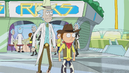 Cowboy Rick and Morty.