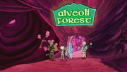 S1e3 alveoli forest