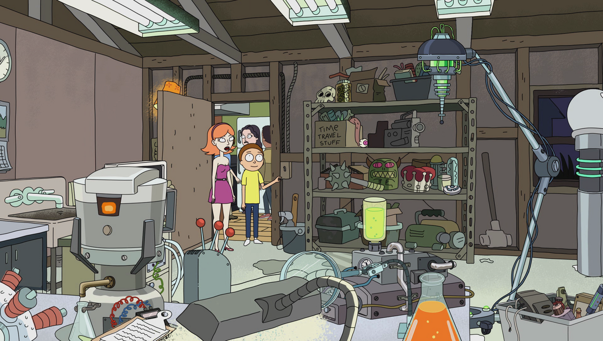 The Garage Rick And Morty Wiki Fandom