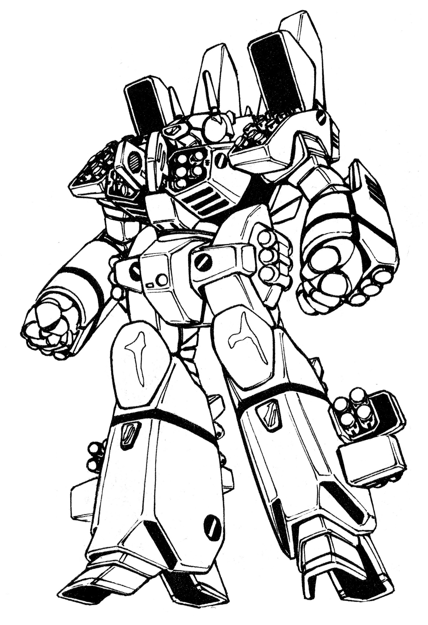 バンタムパッチベイ　＃１ GBP-1S Armoured Valkyrie | Robotech Reference Guide | Fandom