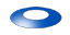 Blue disc HUD icon.