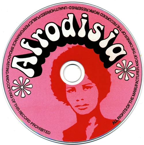  Afrodisia label as used by Honest Jon's records for a CD-reissue of Tunde Williams' Mr